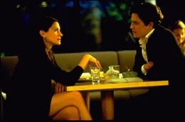 Anna Scott (Julia Roberts, l.); William Thacker (Hugh Grant, r.)