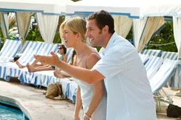 Jennifer Aniston (Katherine Murphy), Adam Sandler (Danny Maccabee).
