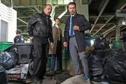V.l.: Odafin 'Fin' Tutuola (Ice-T), Sg. Mike Dodds (Andy Karl), Dominick "Sonny" Carisi (Peter Scanavino)