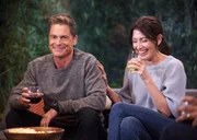 L-R: Owen Strand (Rob Lowe) und Gwyneth Morgan (Lisa Edelstein)