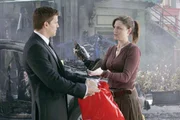 Agent Seeley Booth (David Boreanaz) mit Dr. Temperance Brennan (Emily Deschanel)
