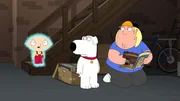(v.l.n.r.) Stewie Griffin; Brian Griffin; Chris Griffin