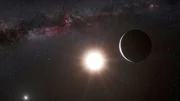 Rund um die Uhr scannen Hochleistungsteleskope wie "Hubble" das Universum nach weiteren Exoplaneten ab, die sonnen&auml;hnliche Sterne umkreisen.