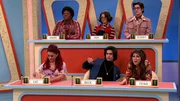 L-R: Cat Valentine (Ariana Grande), Andr&eacute; Harris (Leon Thomas III), Jade West (Elizabeth Gillies), Beck Oliver (Avan Jogia), Robbie Shapiro (Matt Bennett), Trina Vega (Daniella Monet).