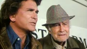 Wind weht &uuml;bers Meer: Jonathan (Michael Landon) und Frank (Lew Ayres) (v.l.).