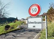 SRF bi de Lüt - Unser Dorf. Folge 1. Dorfeingang Schwellbrunn. SRF bi de Lüt - Unser Dorf. Folge 1. Dorfeingang Schwellbrunn.