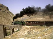 Auf der ehemaligen Haifabahn im Yamuktal.