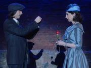 L-R: Alfie (Gideon Glick), Rose Weissman (Marin Hinkle)