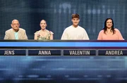 Die Kandidat:innen (v.l.n.r.):  Jens Autrum, Anna Hartig, Valentin Liedtke und Andrea Anneser.