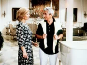 Das Erbe der Guldenburgs "Der ber&uuml;hmte Gast". Im Bild: Christiane H&ouml;rbiger, Daniel G&egrave;lin.