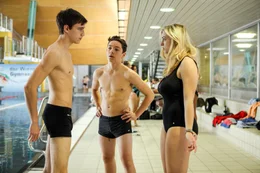 Pascal Giefing (Julian), Konstantin Reichmuth (Punky), Nathalie K&ouml;bli (Kim).