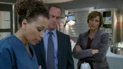 V.l.: Dr. Melinda Warner (Tamara Tunie), Elliot Stabler (Christopher Meloni), Olivia Benson (Mariska Hargitay)