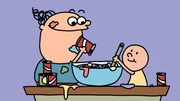 Trafalgar und Pulver kochen eine Süßigkeiten-Suppe für den Wissenschaftstag. Trafalgar und Pulver kochen eine Süßigkeiten-Suppe für den Wissenschaftstag.
