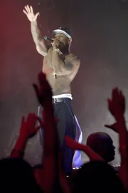 Die Musikwelt liegt ihm zu F&uuml;&szlig;en: Marcus (50 Cent) ...