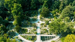 Botanischer Garten in Padua.