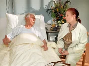 MDR Fernsehen IN ALLER FREUNDSCHAFT, FOLGE 36, "Neubeginn", am Freitag (02.03.12) um 12:30 Uhr. Friedrich Steinbach (Fred Delmare) hat seine Augenoperation gut überstanden. Über den Besuch von Charlotte Gauss (Ursula Karusseit) freut er sich ganz besonders. MDR Fernsehen IN ALLER FREUNDSCHAFT, FOLGE 36, "Neubeginn", am Freitag (02.03.12) um 12:30 Uhr. Friedrich Steinbach (Fred Delmare) hat seine Augenoperation gut überstanden. Über den Besuch von Charlotte Gauss (Ursula Karusseit) freut er sich ganz besonders.