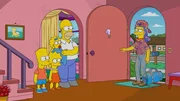 "Die Simpsons", "Stammesfehde." Als Lisa an ihrer Schule eine Szene aus ihrem Familienalltag nachstellt, wird Marge bewusst, wie eint&ouml;nig ihr Leben doch ist. Da legt ein gl&uuml;cklicher Zufall ein gro&szlig;es Talent der Hausfrau und Mutter frei: Durch einen umgest&uuml;rzten Baum, den Marge aus dem Weg schafft, kommt ihre Begabung als Holzf&auml;llerin zum Vorschein. Bei sportlichen Wettbewerben in dieser Disziplin ist Marge bald unschlagbar. Doch leider scheint sie der Ruhm mehr und mehr von ihrer Familie zu entfremden.