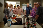 L-R: Gloria Delgado-Pritchett (Sofía Vergara), Claire Dunphy (Julie Bowen), Lily Tucker-Pritchett (Aubrey Anderson-Emmons), Manny Delgado (Rico Rodriguez), Mitchell Pritchett (Jesse Tyler Ferguson), Cameron Tucker (Eric Stonestreet), Jay Pritchett (Ed O'Neill) L-R: Gloria Delgado-Pritchett (Sofía Vergara), Claire Dunphy (Julie Bowen), Lily Tucker-Pritchett (Aubrey Anderson-Emmons), Manny Delgado (Rico Rodriguez), Mitchell Pritchett (Jesse Tyler Ferguson), Cameron Tucker (Eric Stonestreet), Jay Pritchett (Ed O'Neill)