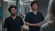 l-r: Dr. Asher Wolke (Noah Galvin), Dr. Shaun Murphy (Freddie Highmore) l-r: Dr. Asher Wolke (Noah Galvin), Dr. Shaun Murphy (Freddie Highmore)