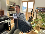 Andreas Winkler, Musiker aus Reichersbeuern. Andreas Winkler, Musiker aus Reichersbeuern.