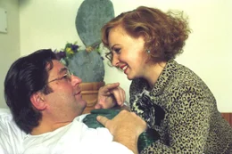 Erwin Steinhauer (Florestan Seyfried), Petra Berndt (Sylvia Monti).
