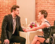 Grey Damon (Jack Gibson), Colleen Foy (Inara).