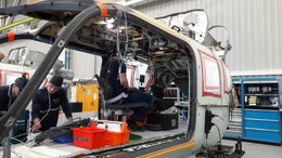 Im Werk in Donauw&ouml;rth entstehen die Airbus-Hubschraubermodelle H135, H145, Tiger und NH90.