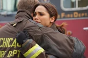 -- "The Sky Is Falling" Episode 413 -- Pictured: (l-r) Jesse Spencer as Matthew Casey, Monica Raymund as Gabriella Dawson --