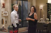 Genießen die Dinner-Party bei Teddy: Owen (Kevin McKidd, l.) und Callie (Sara Ramirez, r.) ... Genießen die Dinner-Party bei Teddy: Owen (Kevin McKidd, l.) und Callie (Sara Ramirez, r.) ...