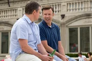 L-R: Paul Safranek (Matt Damon) und Dave Johnson (Jason Sudeikis)