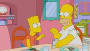 Bart (l.); Homer (r.)