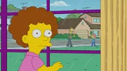 "Die Simpsons", "Mein Todd, mein Todd, warum hast du mich verlassen?". Ned begegnet im Traum seine verstorbene Frau Maude. Er ist zu Tr&auml;nen ger&uuml;hrt. Sein Sohn Todd hingegen erinnert sich kaum noch an seine Mutter. Um seinem Ged&auml;chtnis auf die Spr&uuml;nge zu helfen, sieht Todd sich alte Videos vom Weihnachtsfest der Familie an. Dabei kommen ihm jedoch Zweifel, dass seine Mutter an einem besseren Ort ist und er f&auml;llt vom Glauben ab. Ned ist schockiert. Um seinem Sohn wieder Gottesfurcht einzufl&ouml;&szlig;en, holt er sich ausgerechnet Hilfe von den Simpsons.