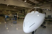 Im Learjet-Werk in Wachita, Kansas (USA), werden die schlanken, leichten Learjets hergestellt. Im Learjet-Werk in Wachita, Kansas (USA), werden die schlanken, leichten Learjets hergestellt.
