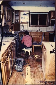 Bombenexplosion - polizeiliche Ermittlungen