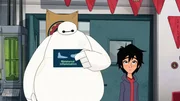 L-R: Baymax (voiced by Scott Adsit), Hiro (voiced by Ryan Potter)