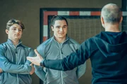 School of Champions Staffel 1 Folge 5 Imre Lichtenberger als Nikki, Moritz Uhla als Georg, Simon Hatzl als Veighofer