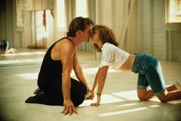 L-R: Johnny Castle (Patrick Swayze), Baby Houseman (Jennifer Grey)