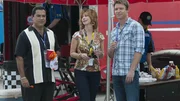 Jim Longworth (Matt Passmore, re.), Georgia Lancer (Sharon Lawrence) und Carlos Sanchez (Carlos Gomez)