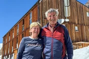 Vreni und Hans Finsterberger betreiben die Finsteraarhornhütte (VS). Vreni und Hans Finsterberger betreiben die Finsteraarhornhütte (VS).