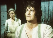 Caroline (Karen Grassle, l.) und ihr Mann Charles (Michael Landon, r.) verstehen die Welt nicht mehr ...