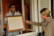 Jan Arnaud (Mike Zaka Sommerfeldt) hat eine interessante Entdeckung gemacht. Auch Martina Seiffert (Astrid M. F&uuml;nderich) ist sich sicher, dass es sich bei diesem Gem&auml;lde um Raubkunst handelt.