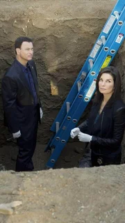 Det. Mac Taylor (Gary Sinise) und Det. Jo Danhill (Sela Ward)