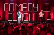 S&Uuml;DWESTRUNDFUNK Comedy Clash Moderation: Marvin Endres und Salim Samatou. Mit dem &sbquo;Comedy Clash&lsquo; geht ein digitales Unterhaltungsformat des SWR in der ARD Mediathek an den Start. Der Stand-up-Wettbewerb, moderiert von den Comedians Salim Samatou und Marvin Endres, ist einer der bekanntesten Comedy Slams Deutschlands. Er findet regelm&auml;&szlig;ig in der Stuttgarter Veranstaltungslocation &sbquo;Wizemann&lsquo; statt. Mit der Streaming-Reihe &sbquo;Comedy Clash&lsquo; pr&auml;sentiert der SWR in der Szene bereits bekannte K&uuml;nstler:innen mit ihren Stand-ups und bietet hautnahe Einblicke in die Backstage-Atmosph&auml;re der Liveveranstaltungen.