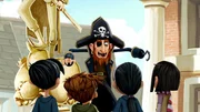 Jack der Schreckliche taucht in schnarch am Deich. Jack der Schreckliche taucht in schnarch am Deich.
