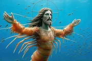DOK &ndash; KI Eine von zahllosen Inkarnationen des KI-Slop-Ph&auml;nomens &bdquo;Shrimp Jesus&ldquo;