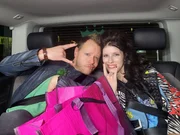 Kandidatin Mara mit ihrem Partner Marco.