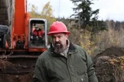 Todd with Jack behind in excavator