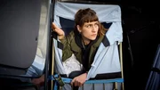 Ob das Versteck von Jule Zabek (Sophie Pfennigstorf) im W&auml;schetransporter eine gute Idee war, wird sich auf dramatische Weise zeigen.