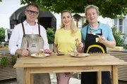 v.li.: Max Stiegl, Silvia Schneider, Fritz Treiber.