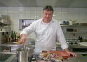 Valentin Bargehr - K&uuml;chenchef und Wirt im ber&uuml;hmten "R&ouml;ssle" in Braz, am Eingang des Klostertals.